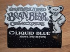 Grateful Dead Liquid Blue Bean Bear Promotional Display Header