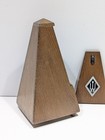 Vintage Wittner Metronome Germany Wood   Mechanical   Pyramid Top   Functional 