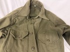 Nos Vintage 50s Us Army Military Large Wool Field Shirt Og-108 Korean War