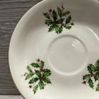 Lenox Special Holly Leaves Berry Berries Saucer 5 3 4    Christmas - Replacement