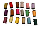 Vintage Sewing Thread Spools Cotton Spun Poly Mixed Makers And Quality Lot Of 44