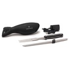 Chefwave Cordless Rechargeable Electric Knife With 4 Serrated Blades Black