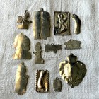 Vintage Peruvian Milagros-set Of 12