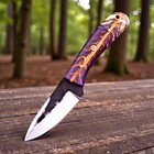 Custom Hand Made High Carbon Steel Skinning Hunting Knife 2973