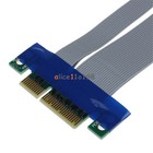 Pci-e 4x To 4x Riser Card Extender Express Extension Cable Flexible Ribbon Cable
