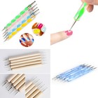 3-20 Pcs Nail Art Gel Design Pen Painting Polish Brush Dotting Drawing Tools Set