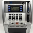 Mini Atm Savings Piggy Bank Machine For Real Money For Kids Clock Tested   Works