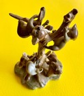 Vintage Hagen Renaker Koala Tree  4 Koalas And One Baby 