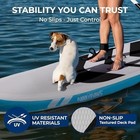 Serenelife 11  Inflatable Sup Paddle Board Pet-friendly W  Accessories 440lbs