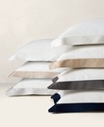 Ralph Lauren Organic Cotton Sateen Border Euro Sham Studio White  185