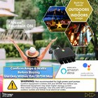 Smart Heavy Duty Outdoor Power Strip Wifi Plug Water-resistant Socket  Electr   