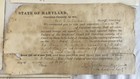 Lot  7  Signed Dated 1868 - 1871 Caroline   Montgomery County Md Court Documents