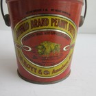 Buffalo Brand Peanut Butter Tin 1 Lb  E m  Hot   Co  Amesbury Mass 