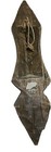 Antique African Tribal Mask Hand Carved Wood From Ghana