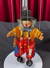 Tellon Collections Marionette Clown Puppet Violin Tagged Circa 1990s 12 