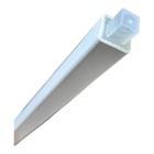 24  Towel Bar Replacement Easily Cut To Fit White Plastic Spring Loaded Ends