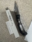 Spyderco C38psbk Knife White Box Papers Horn Knife