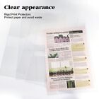 11 X 17 Hard Plastic Sheet Protectors Menu Rigid Print Protectors Clear C