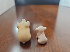 Lot Of Two Miniature Pig Figurines