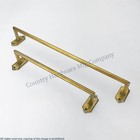 Unlacquered Antique Brass Edwardian Bath Hardware