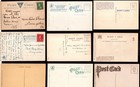 9  University Of Virginia Vintage Postcard Lot  Chapel Lawn Museum Hospital More