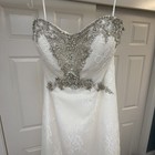 Wedding Dress Size 8 Francissal Strapless