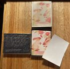 Box Of 30 Vtg Antioch Publishing Company Rabbits   Chrysanthemums Bookplates
