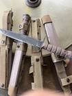 Okc-3s Usmc Marine Corps Ontario Bayonet Knife   Scabbard Genuine Issue M-10