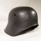 Wwi German M1918 Visorless Helmet  et64      Original Paint   Liner     Ultra Rare