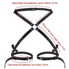 Women Leather Garter Body Harness Belt Strap Waist Leg Thigh Suspenders