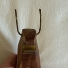 Vintage Mid Century Danish Modern Teak Wood Bull Bottle Opener Leather Tail