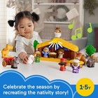 Fisher-price Little People Toy Nativity Set With Music Lights And 18 Pieces