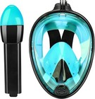 Full Face Snorkeling Set Diving Mask Foldable Panoramic View With Detachable Cam