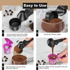 Coffee Scooper   Funnel For Reusable K Cup Refillable Coffee Pods  2 Tablespoon 