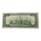 1950 C  100 Dollar Bill San Francisco Fed Reserve Error Misaligned Seal 06721761