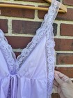 Gorgeous Delicate Vintage Nightgown Lavender  Lace Xs Jcpenney 