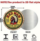Retro Tin Sign Red Man Chewing Tobacco Man Cave Office Den Wall Advertising