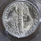 1938 Mercury Dime 10c Pcgs Ms65fb Full Bands Ogh Old Green Holder Silver