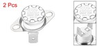 2pcs Temperature Control Switch Thermostat 200  c 10a Normally Closed Nc