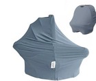 Mozah Baby Multi-use Cover  9-in-1 Car Seat Covers For Infant Grey Preowned