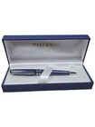 Waterman Expert Ii Ballpoint Pen     Black   Silver     In Original Box