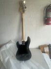 Squier By Fender Affinity Series 4 String Precision Pj Bass Guitar Black