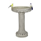 Classic Concrete Birdbath For Gardens  Patios  And Outdoor Sanctuaries