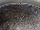 Lodge Single Notch  12 Cast Iron Skillet  Heat Ring  Helper Tab  Antique 1920   s