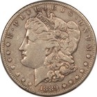 1889-cc  1 Morgan Dollar - Pcgs Vf-25  Problem-free  Mid-grade  Carson City 