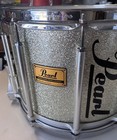 Silver Glass Pearl Pearl 14  Free-floater Snare Drum 