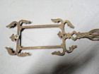Late 1800 s Antique American Cast Iron Weathervane Direction Arrow Lightning Rod