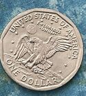 1979 P Susan B Anthony Dollar Rare Error Filled P Dot Fg Error E Pluribus Dot 