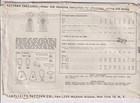 2099 Simplicity C 1947 - Dress W Dropped Waist -  Sz 13 B 31 