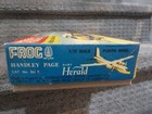 Frog 1 72 Handley Page Dart Herald Vintage Model Airplane Kit 363p Rare New